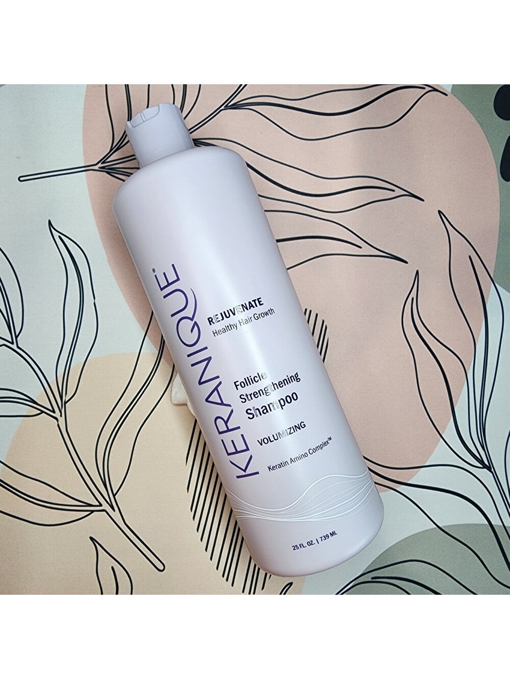 Keranique Rejuvenate Follicle Strengthening Shampoo Volumizing Jumbo 25 Oz